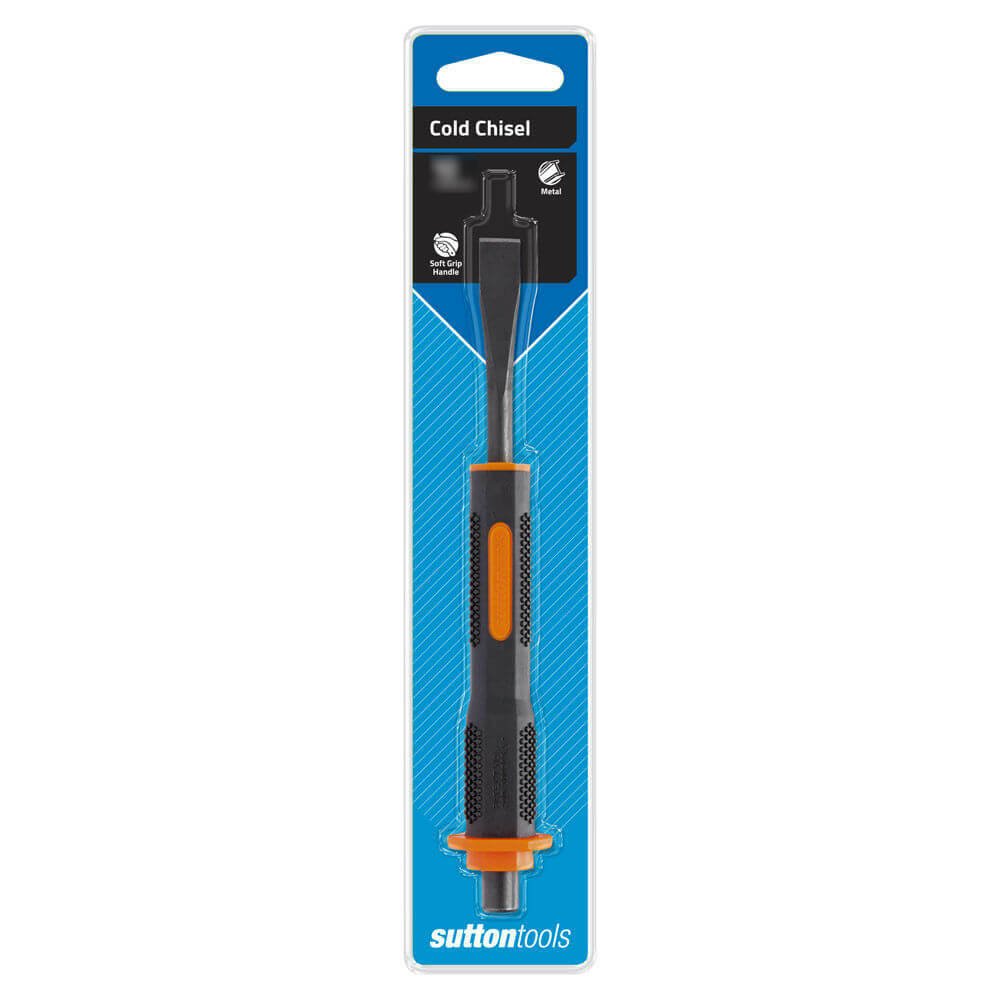 Sutton M710 Cold Chisel Soft Grip (10 to 25mm) CRV - AIMS Industrial Supplies