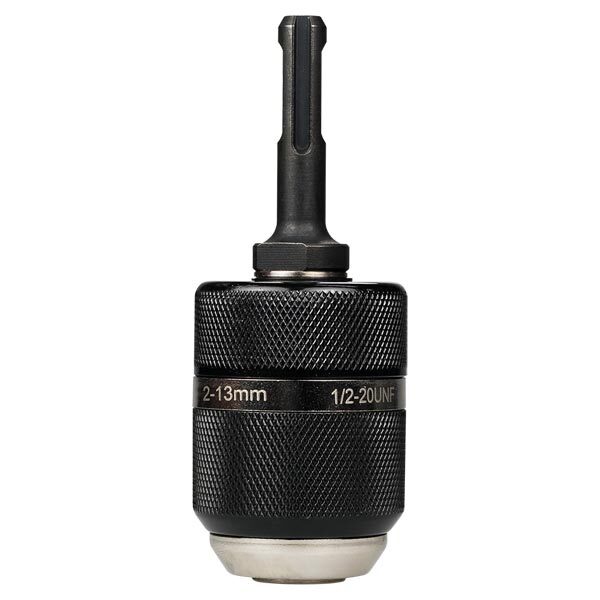 Sutton M8010013 Keyless Drill Chuck and SDS Plus Adaptor 2-13mm - AIMS Industrial Supplies