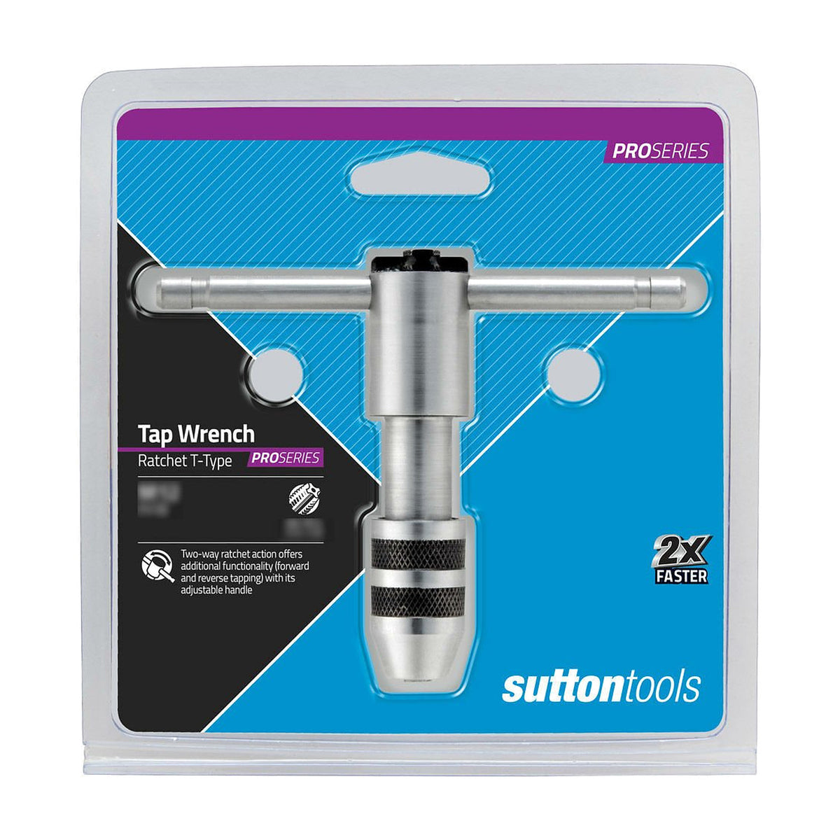 Sutton M903 T-Type Ratchet Tap Wrench - Suits M3 to M12
