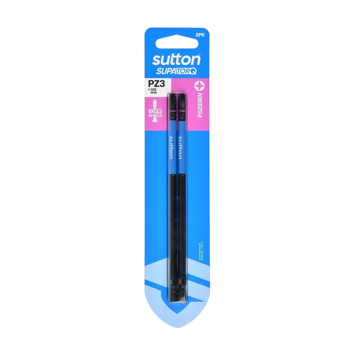Sutton Pozidriv Screwdriver Bit S202 Supatorq