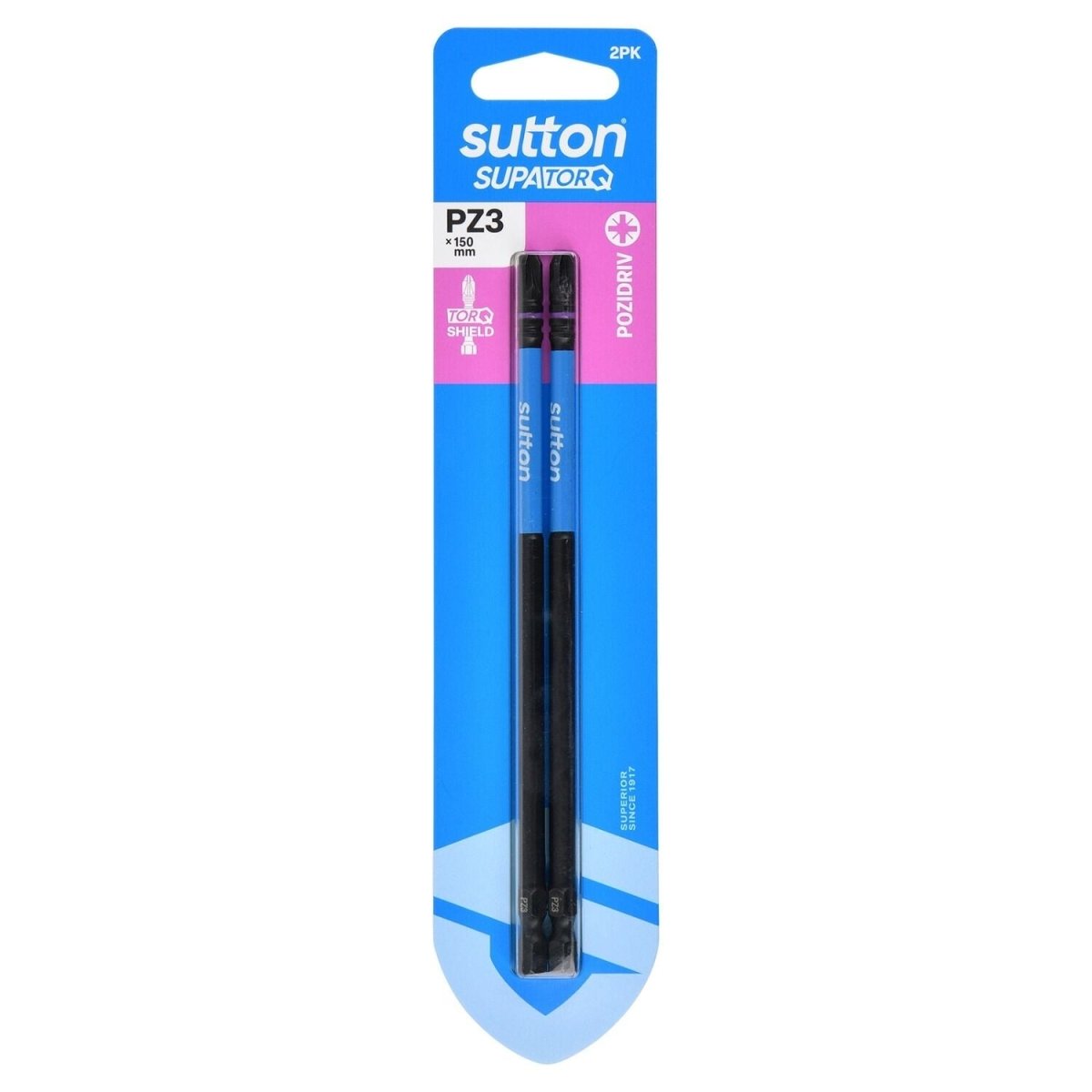 Sutton Pozidriv Screwdriver Bit S202 Supatorq - AIMS Industrial Supplies