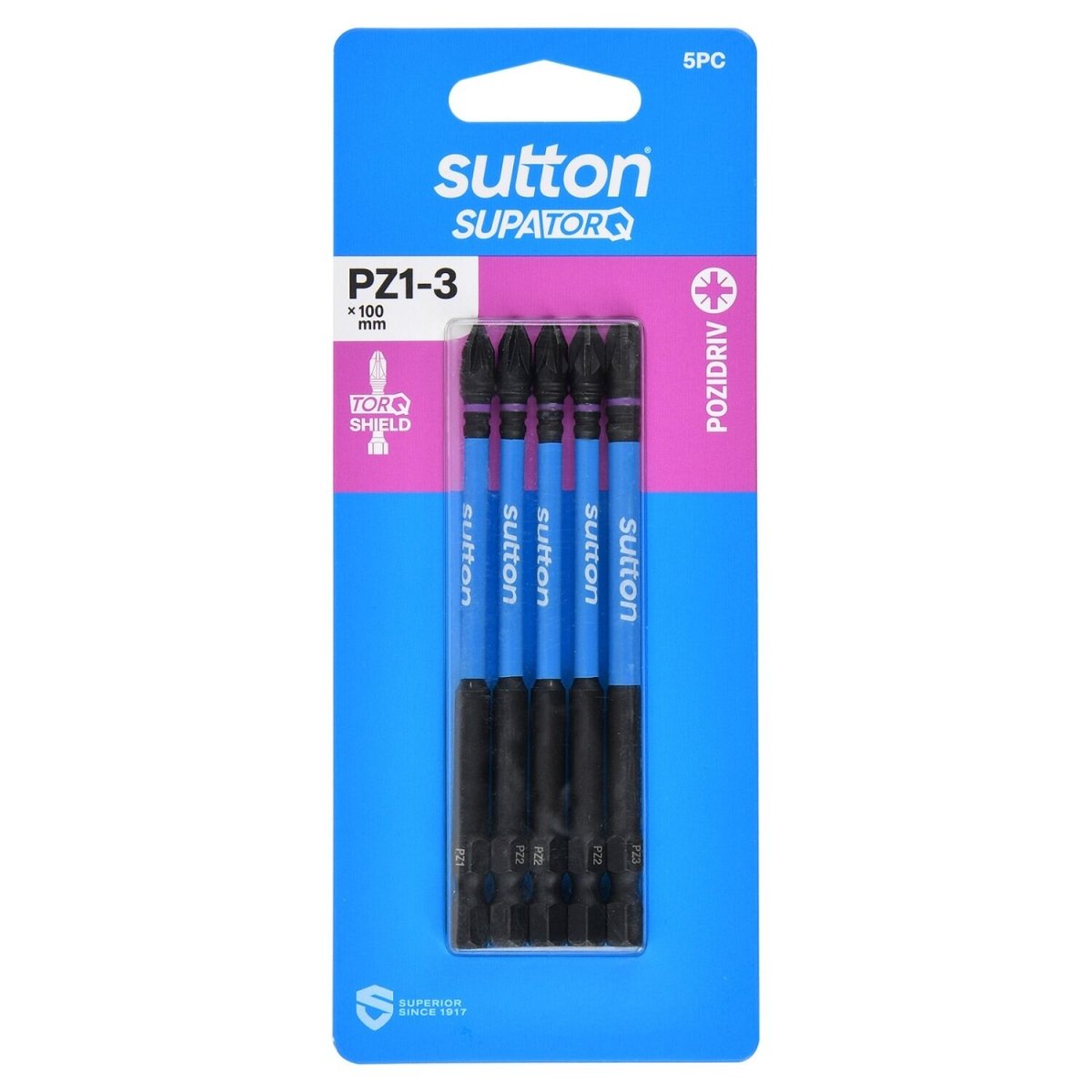 Sutton Pozidriv Screwdriver Bit S202 Supatorq - AIMS Industrial Supplies