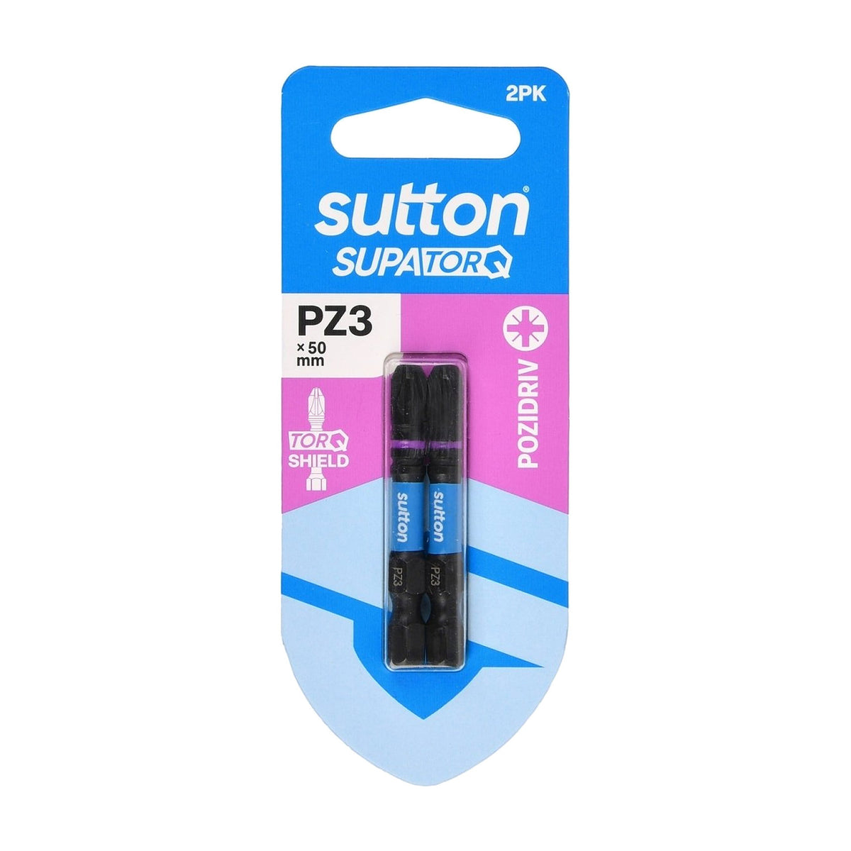 Sutton Pozidriv Screwdriver Bit S202 Supatorq