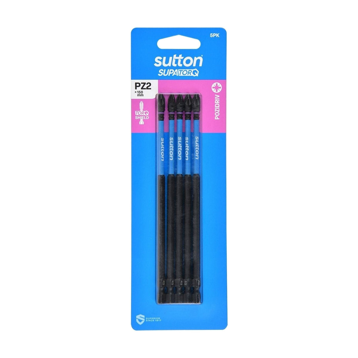 Sutton Pozidriv Screwdriver Bit S202 Supatorq