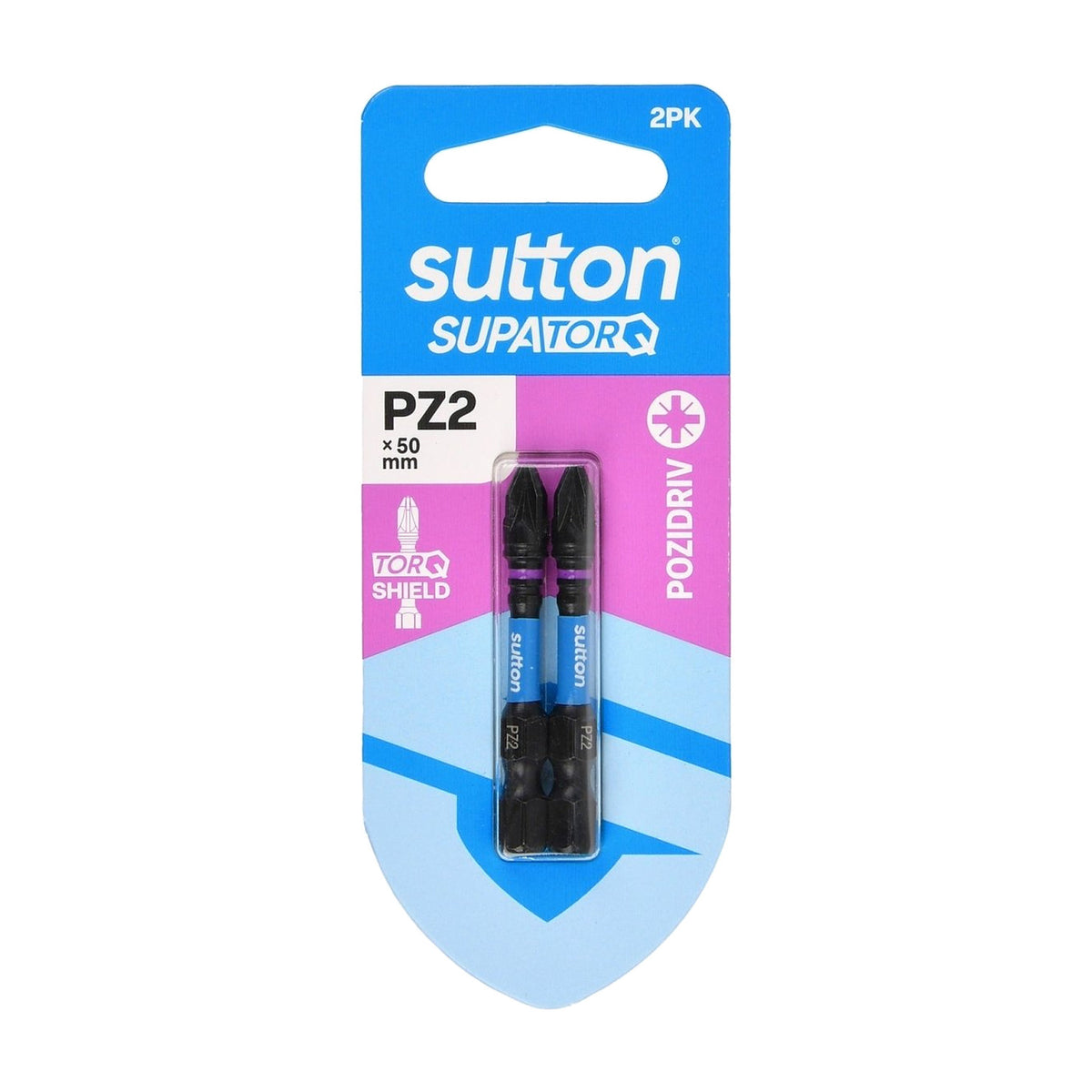 Sutton Pozidriv Screwdriver Bit S202 Supatorq