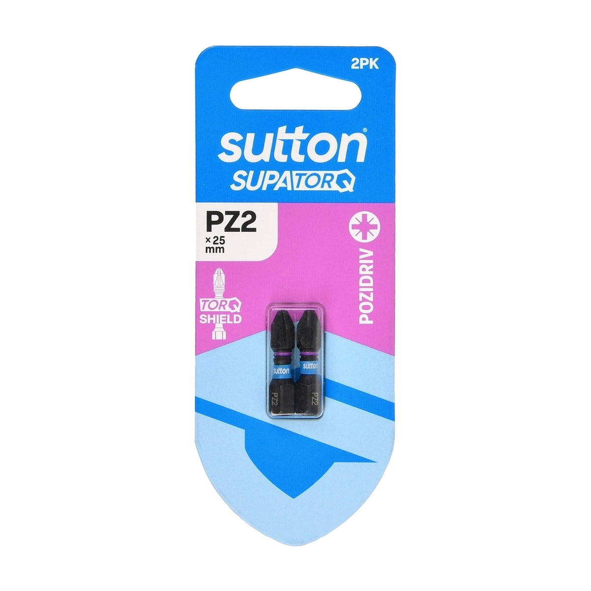 Sutton Pozidriv Screwdriver Bit S202 Supatorq