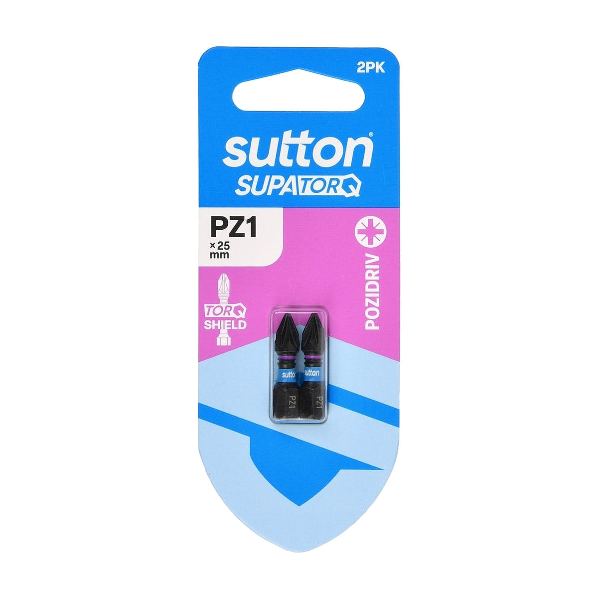 Sutton Pozidriv Screwdriver Bit S202 Supatorq