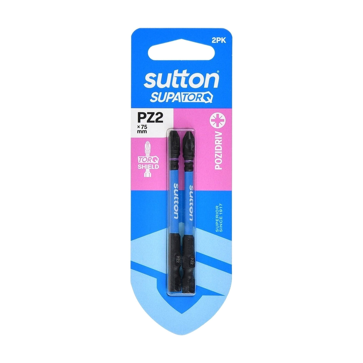 Sutton Pozidriv Screwdriver Bit S202 Supatorq