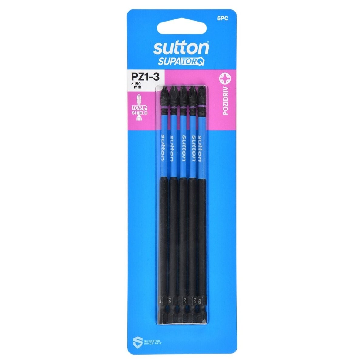 Sutton Pozidriv Screwdriver Bit S202 Supatorq - AIMS Industrial Supplies