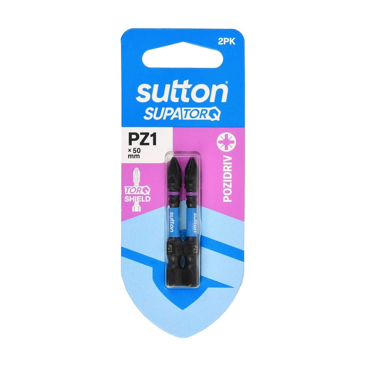Sutton Pozidriv Screwdriver Bit S202 Supatorq