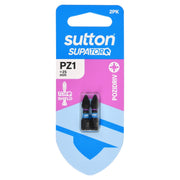 Sutton Pozidriv Screwdriver Bit S202 Supatorq1