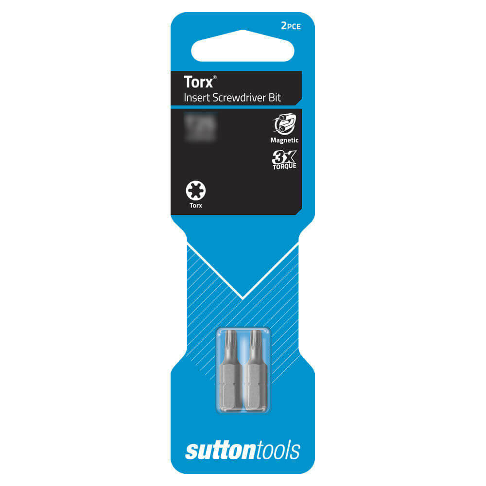 Sutton S110 Torx Screwdriver Bit Insert CRV2