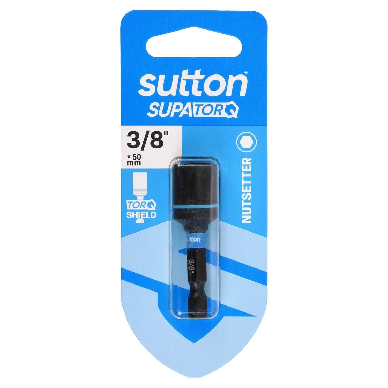 Sutton S230H01BC 3/8" x 50mm Magnetic Nutsetter Bit S230 Supatorq