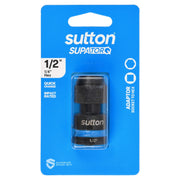 Sutton S241H01BA 1/2-1/4" x 50mm Socket To Hex Adaptor S2411