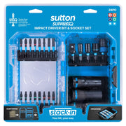 Sutton S250S24A Stack-In Insert Power Screwdriver Bit & Socket Set S250 Supatorq, 24 Pcs1