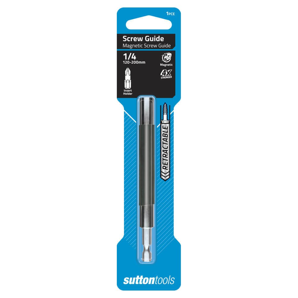Sutton Screw Guide S130 120 x 200 Magnetic Carded CRV - AIMS Industrial Supplies