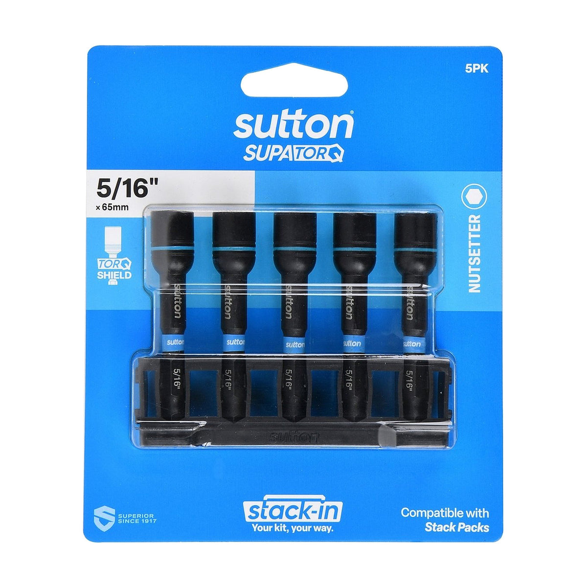 Sutton Stack - In Magnetic Nutset Bit S230 Supatorq