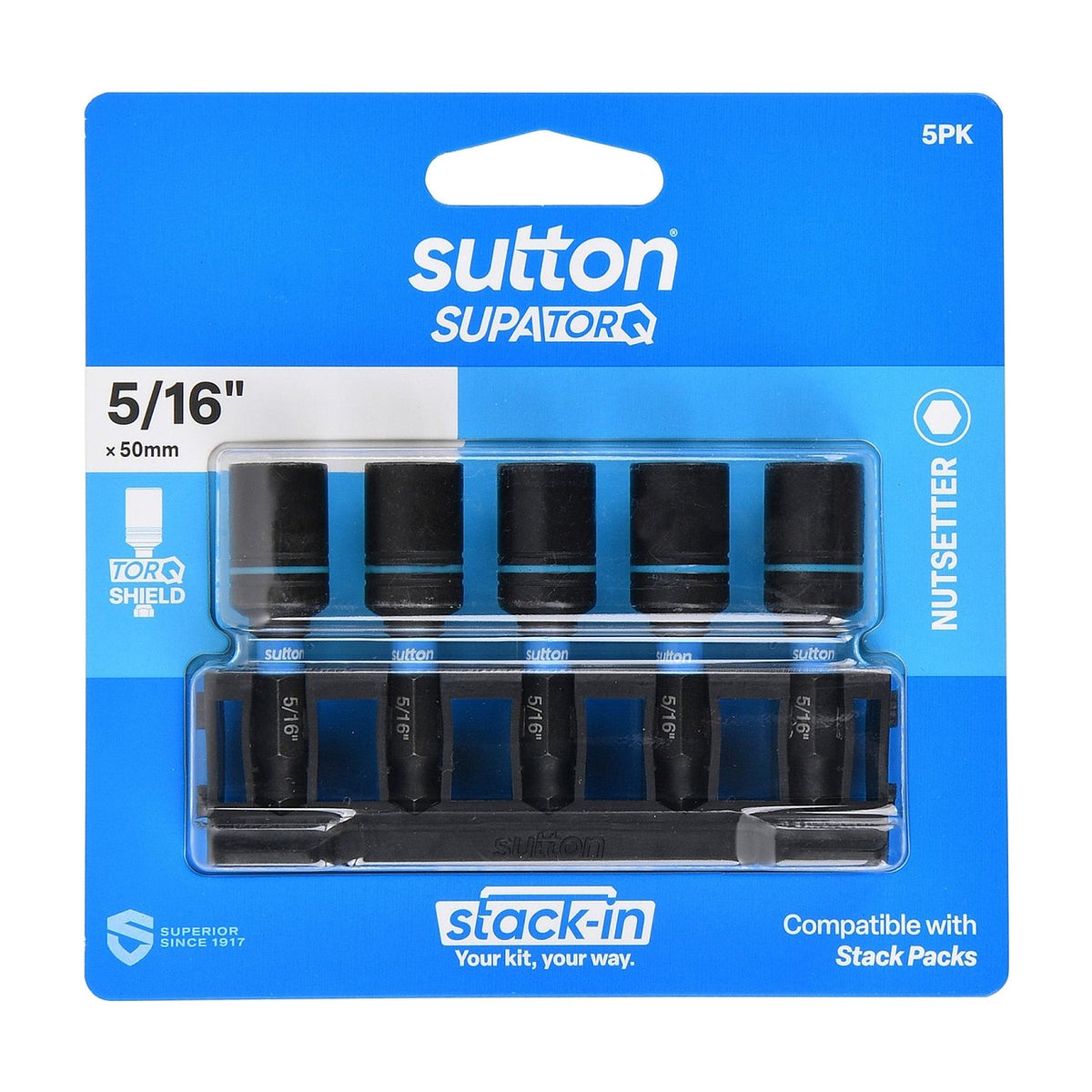 Sutton Stack - In Magnetic Nutset Bit S230 Supatorq