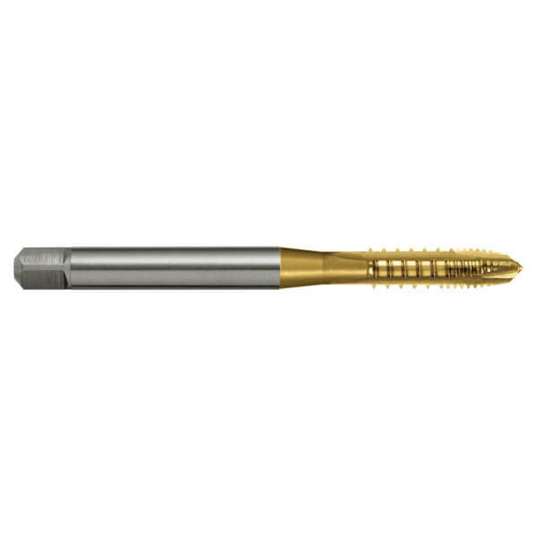 Sutton T1300400 Metric M4 x 0.7 Spiral Point Tap - HSSE V3 TiN