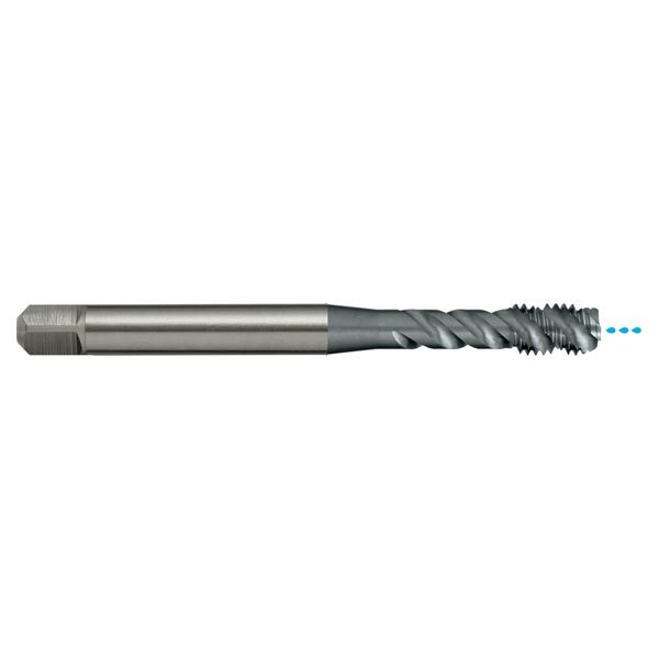 Sutton T2071000 M10 x 1.5 Spiral Flute Tap R50 VAPM IK - HSSE V3 TiCN