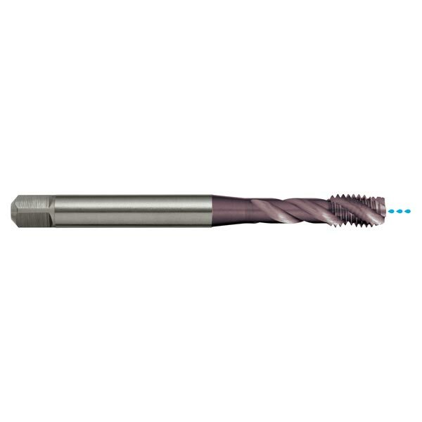 Sutton T229 Metric Spiral Flute Tap - R40 NH IK - Vanadium HSS TiAIN - AIMS Industrial Supplies