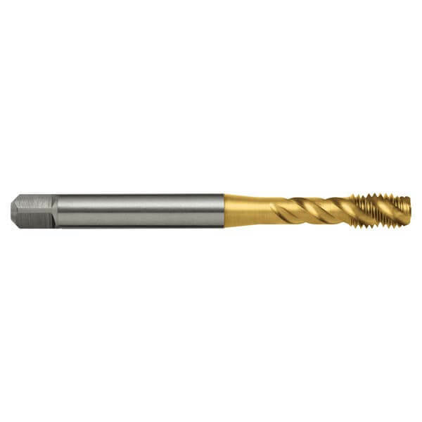 Sutton T241 Metric Spiral Flute Tap - R45 W - Premium HSS Tinite - AIMS Industrial Supplies