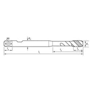 Sutton T369 Metric Spiral Flute Tap - R45 AI Synchro - HSSE V3 CrN1