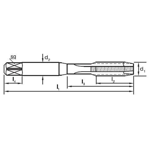 Sutton T500 Spiral Point Tap Gun - M - N - AIMS Industrial Supplies