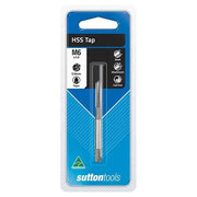 Sutton T8200600 Metric M6 x 1 Straight Flute Tap - Taper - HSS1