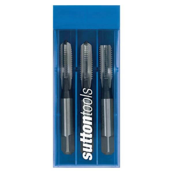 Sutton T909 BSPF Straight Flute Tap Set ISO2284 - HSS - AIMS Industrial Supplies