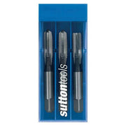 Sutton T909 BSPF Straight Flute Tap Set ISO2284 - HSS - AIMS Industrial Supplies