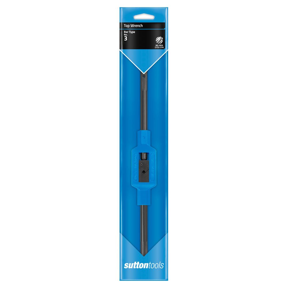 Sutton Tools Adjustable Tap Wrench Bar Type - Tool Steel - AIMS Industrial Supplies