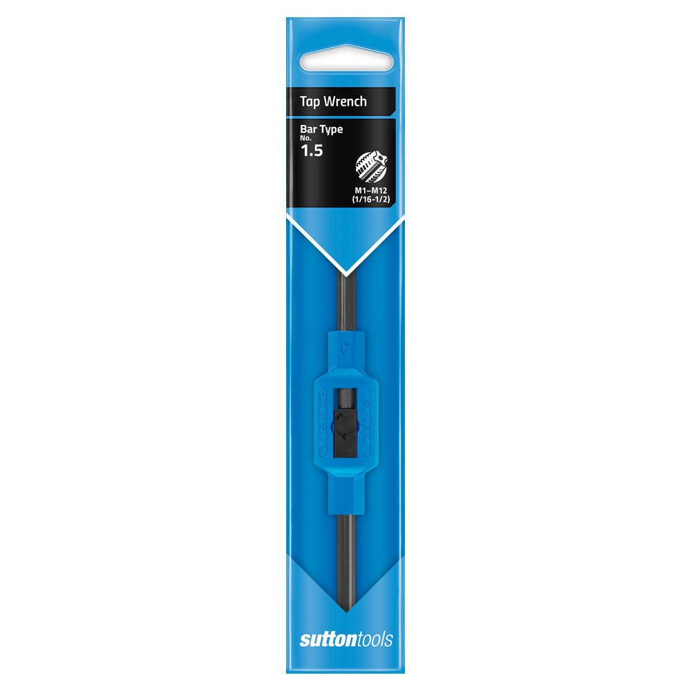 Sutton Tools Adjustable Tap Wrench Bar Type - Tool Steel - AIMS Industrial Supplies