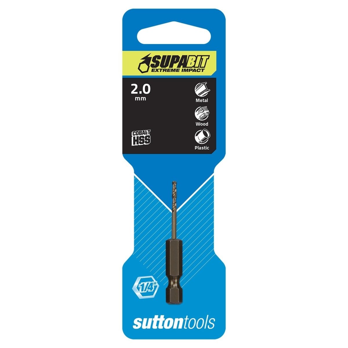 Sutton Tools D213 Supabit Impact Drill Bit - HSS - AIMS Industrial Supplies