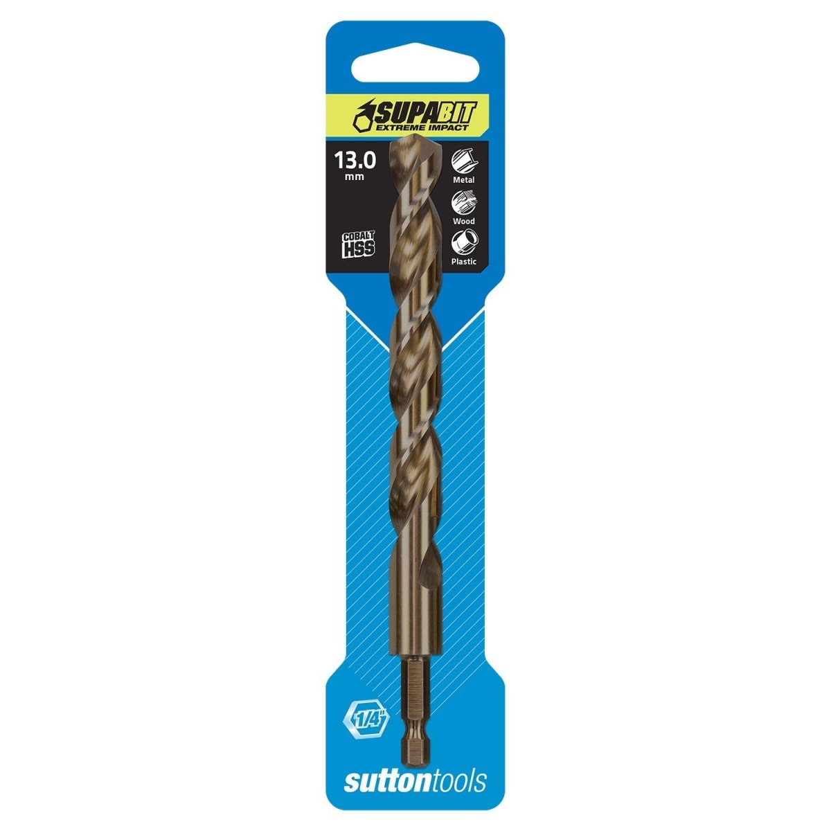 Sutton Tools D213 Supabit Impact Drill Bit - HSS - AIMS Industrial Supplies