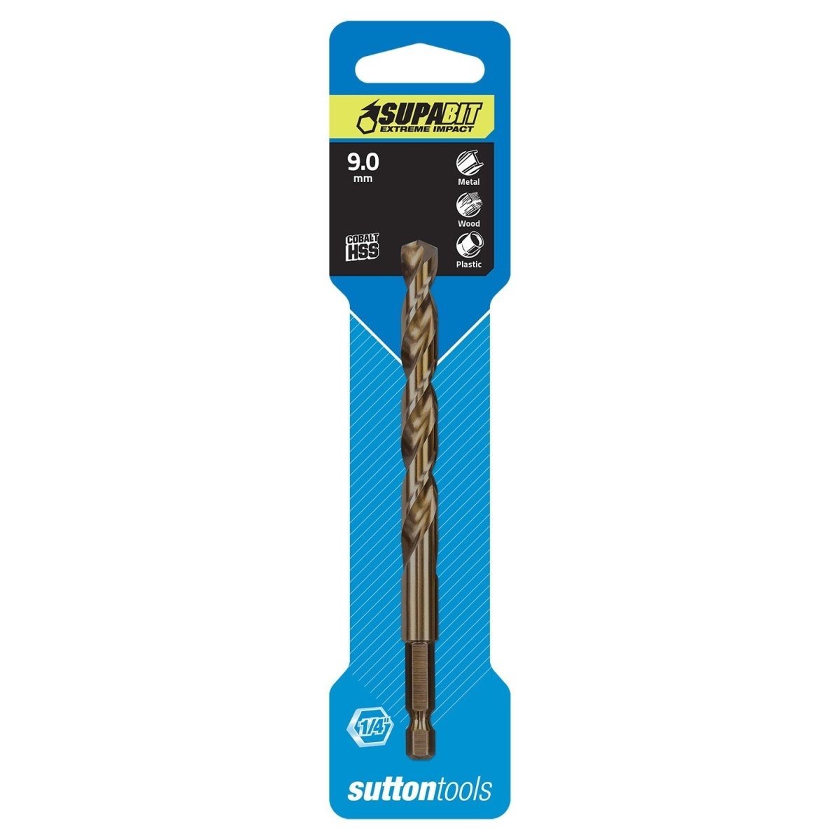 Sutton Tools D213 Supabit Impact Drill Bit - HSS - AIMS Industrial Supplies
