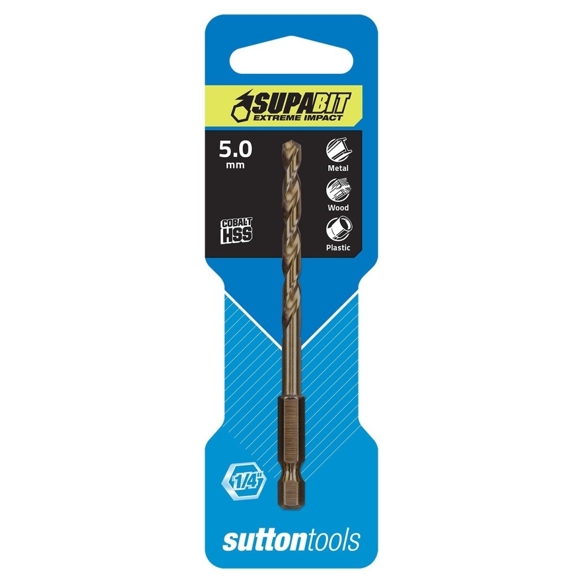 Sutton Tools D213 Supabit Impact Drill Bit - HSS - AIMS Industrial Supplies