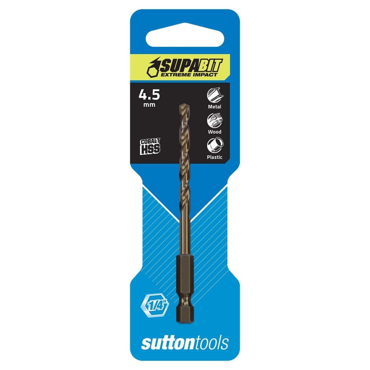 Sutton Tools D213 Supabit Impact Drill Bit - HSS - AIMS Industrial Supplies