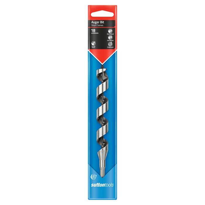 Sutton Tools D510 Short Length Auger Bit 160mm to 210mm - Alloy Steel - AIMS Industrial Supplies