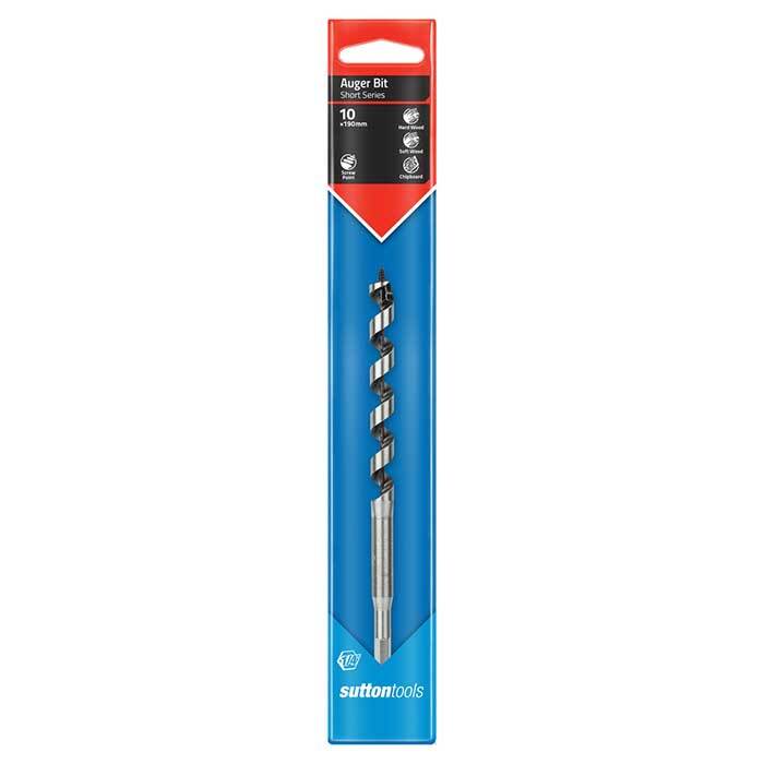 Sutton Tools D510 Short Length Auger Bit 160mm to 210mm - Alloy Steel - AIMS Industrial Supplies