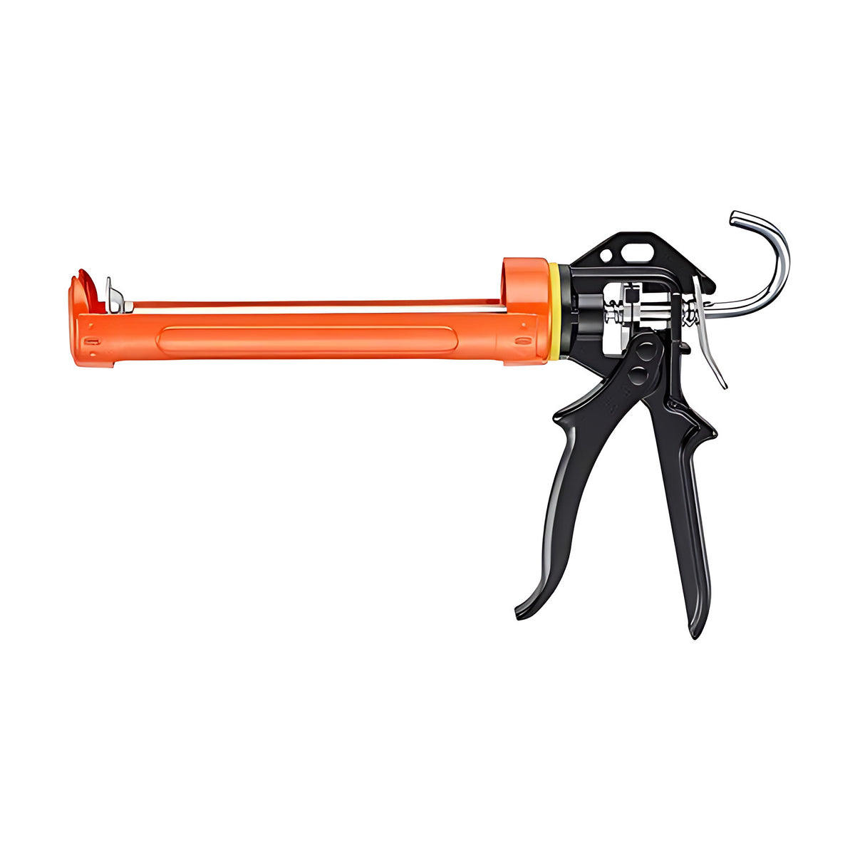 Svenic Heavy Duty Frame sealant applicator gun with an orange tubular frame, black trigger and hanging hook