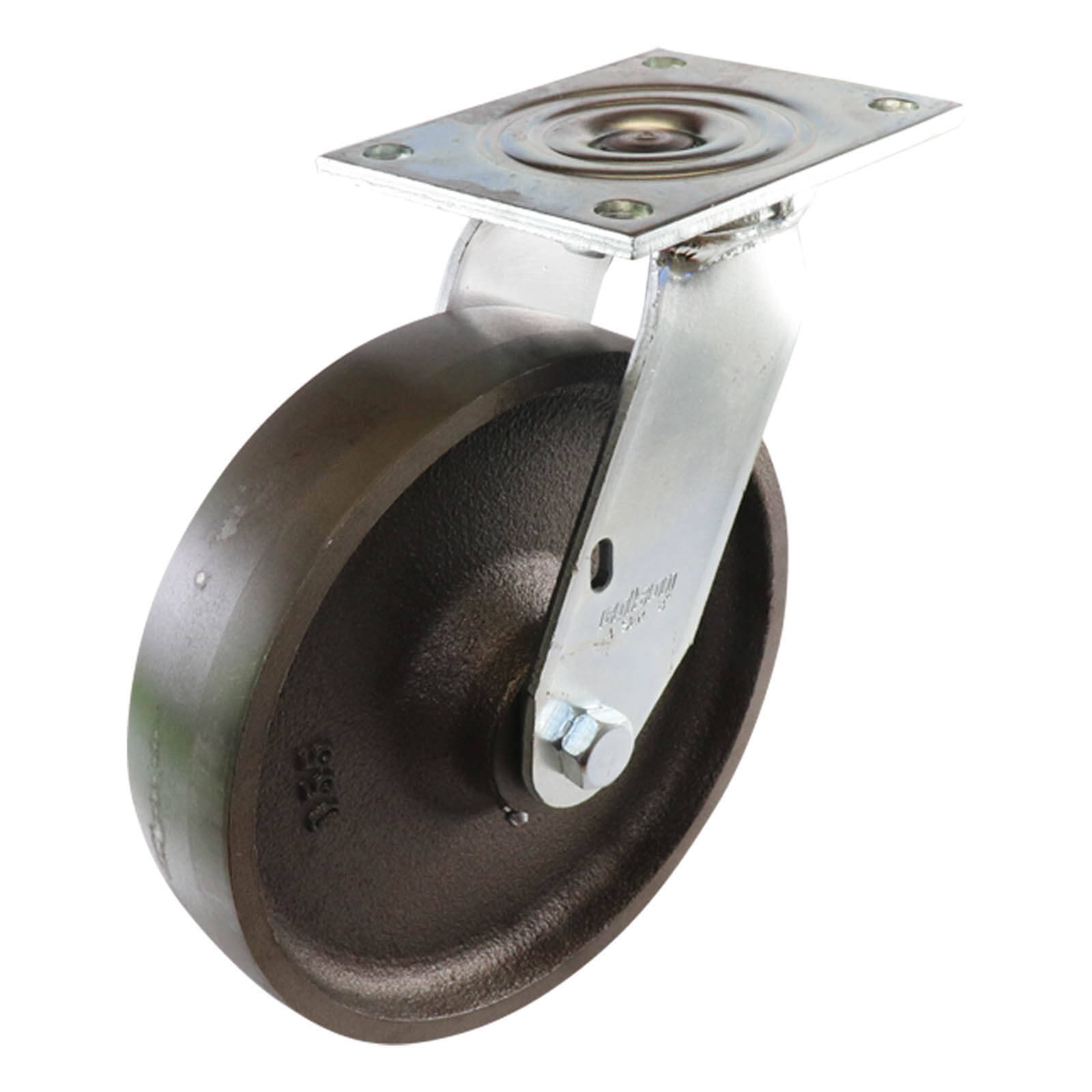 Swivel Plate Castor - Cast Iron Wheel TG Series1