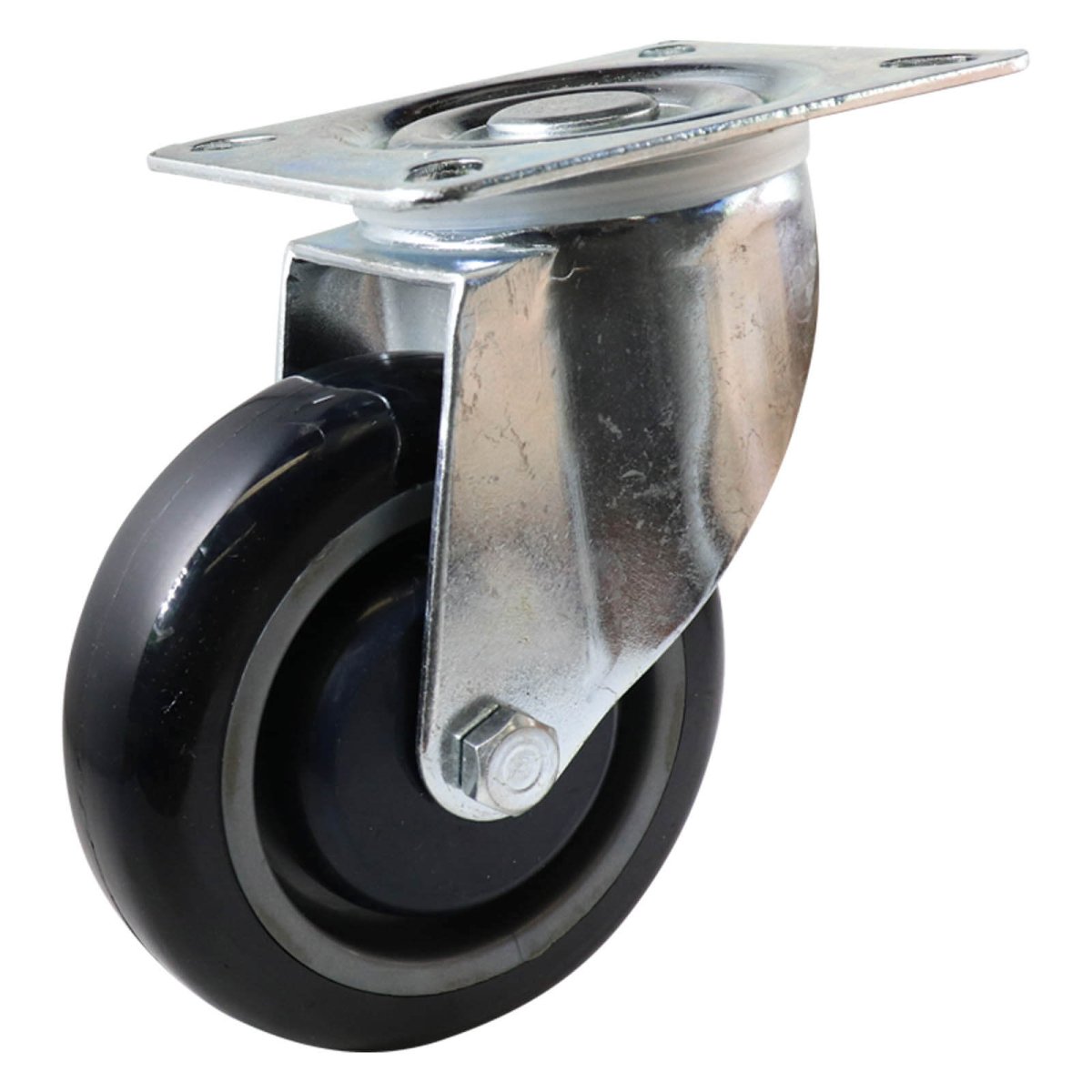 Swivel Plate Castor - Polyurethane Wheel I4 Series - AIMS Industrial Supplies