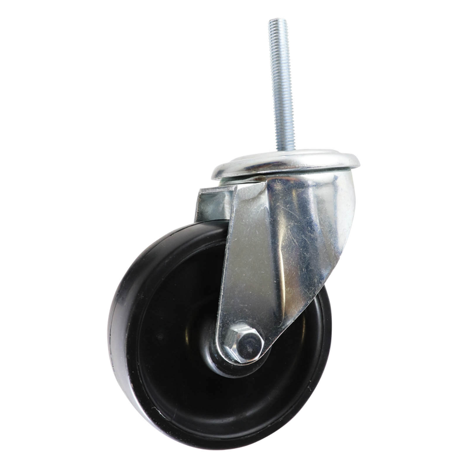 Swivel Stem Castor - Polypropylene Wheel, Black I4 Series1