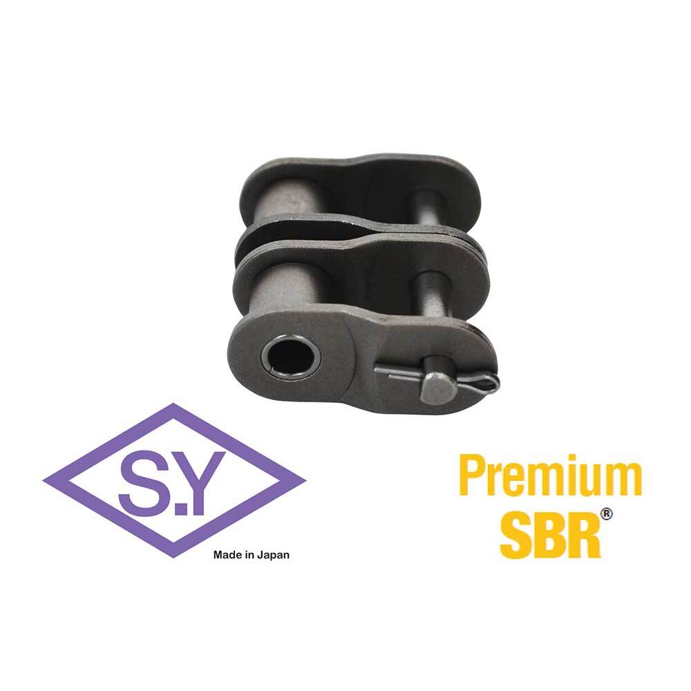 SY 40-2 ASA Roller Chain Aqua Offset/Half Link Duplex 1/2" Pitch