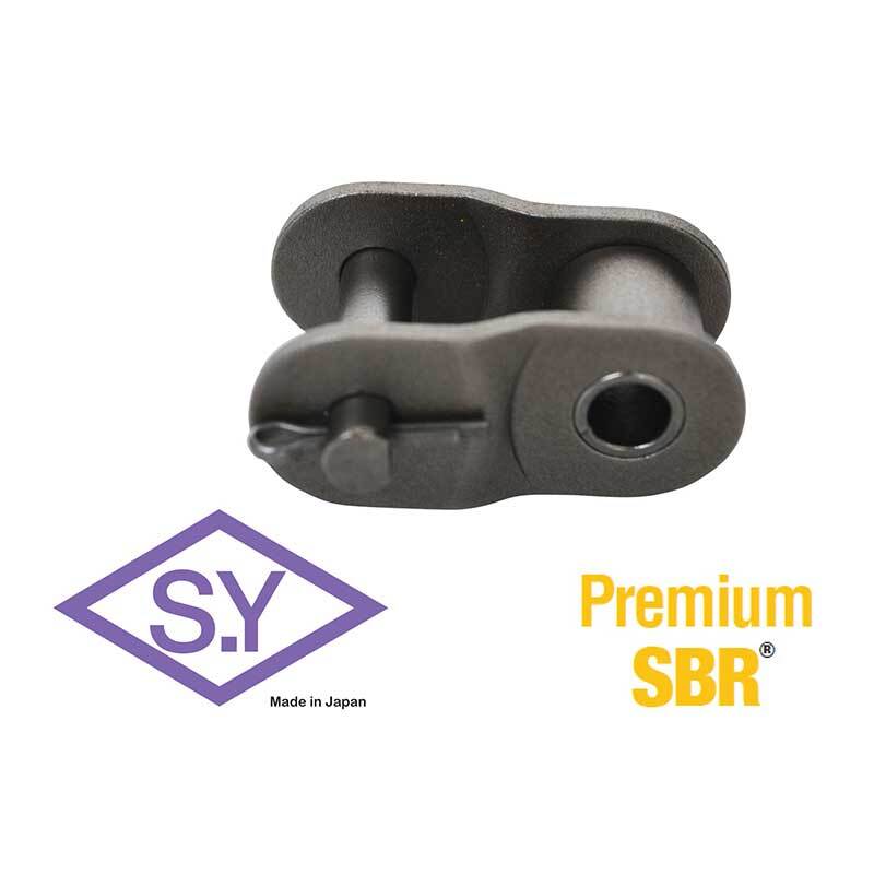 SY 60F Roller Chain Straight Side Plate Offset/Half Link Simplex 3/4" Pitch - AIMS Industrial Supplies