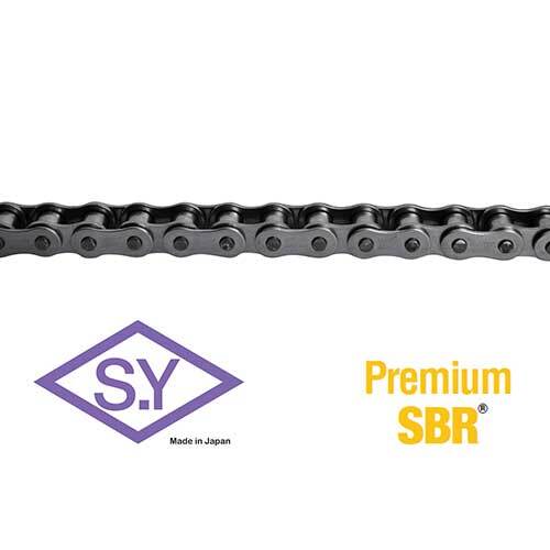 SY 80SS-1 ASA Roller Chain Simplex 1" Pitch Stainless - Box of 10 Foot