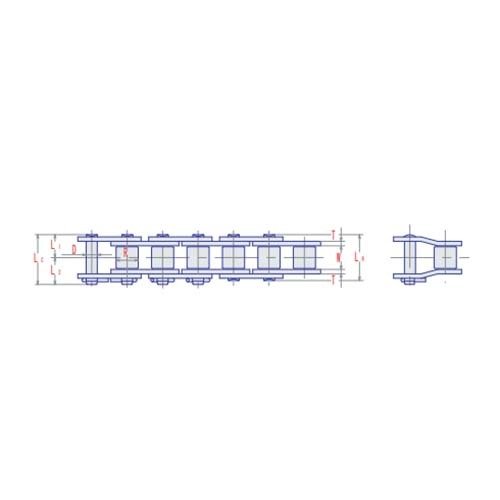 SY ASA Roller Chain Heavy Simplex - AIMS Industrial Supplies
