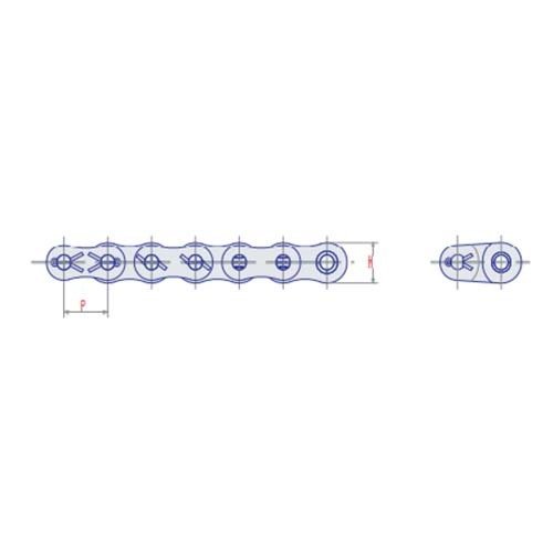 SY ASA Roller Chain Heavy Simplex - AIMS Industrial Supplies