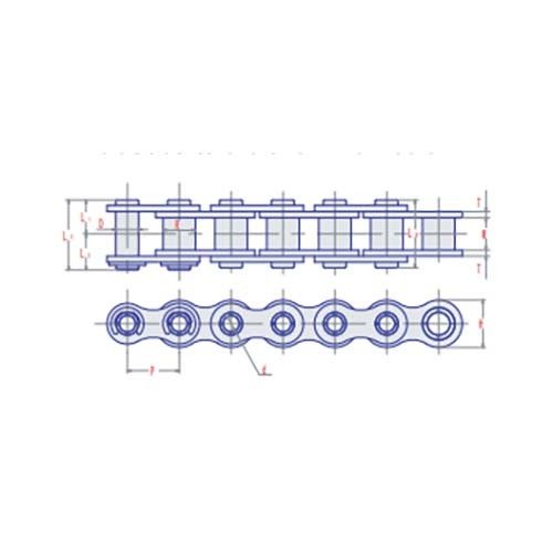 SY ASA Roller Chain Hollow Pin - AIMS Industrial Supplies